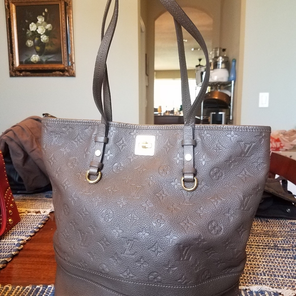 SOLD@! Vuitton Citadine Handbag Monogram Empreinte - Picture 2 of 7